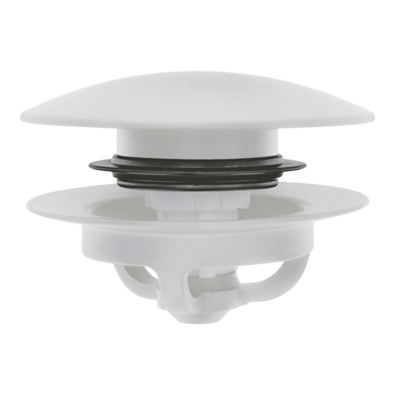 Duravit Ausstattungs-Set Push-open Ventil, weiß