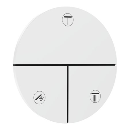 hansgrohe Ventil ShowerSelect Comfort S UP, für 3 Verbraucher, mattweiß