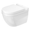 Duravit Wand-WC, Tiefspüler Starck 3 36,5x54cm, 4,5 l, riml., we Hyg Glaze