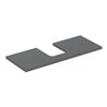 Geberit Waschtisch-Platte One 120x3x47cm, lava/lackiert m, AS mit.