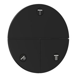 hansgrohe Ventil ShowerSelect Comfort S UP, für 3 Verbraucher, mattschwarz