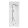 Duravit Duschsystem 1000 MinusFlow Ausl. 354mm, mit Brausethermostat, chrom