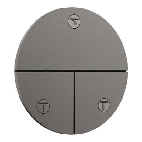 hansgrohe Ventil ShowerSelect Comfort S UP, f 3 Verbr., brushed black chrome