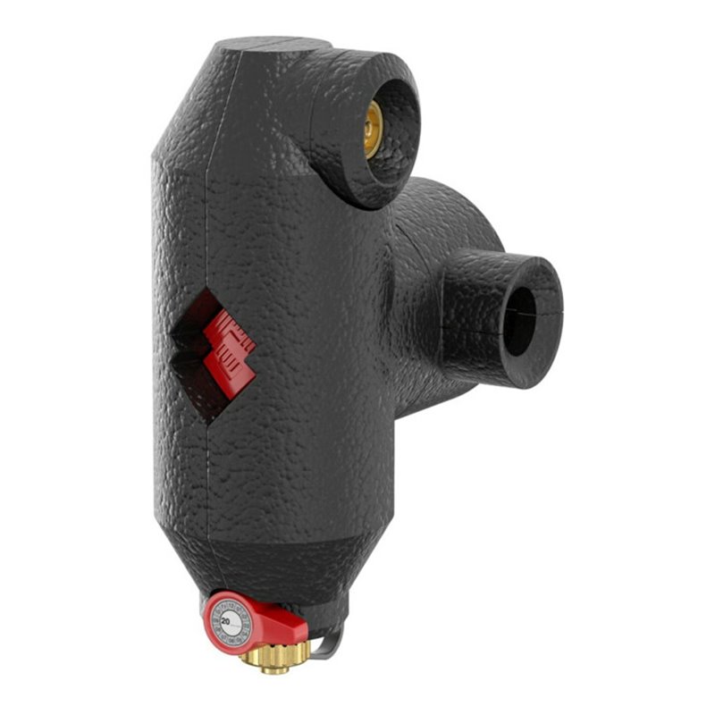 Flamco vent C Sm. EcoPl Luft-/Schlammabscheider Rp 1, m Entlüft., Ablassvtl., Isolierung