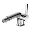 Keuco Bidet-Einhebelmischer Edition 400 Ausl. 127mm, m Abl.garn, SW-chrom geb.