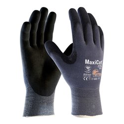 Schnittschutzhandschuhe MaxiCut Ultra 44-3745 blau/schwarz EN 388 Kat.II