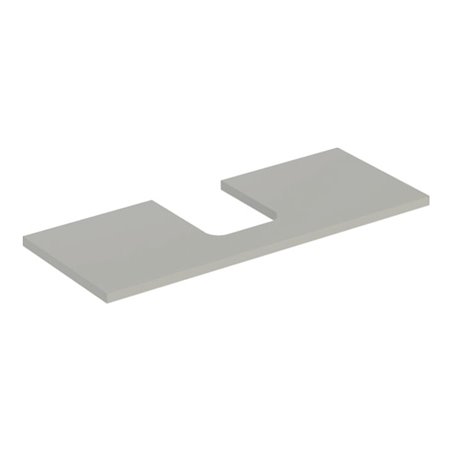 Geberit Waschtisch-Platte One 120x3x47cm, greige/lackiert m, AS mit.