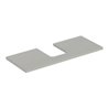 Geberit Waschtisch-Platte One 120x3x47cm, greige/lackiert m, AS mit.