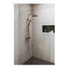 Duravit Duschsystem 1000 MinusFlow Ausl. 354mm, m Brausethermostat, bron geb.