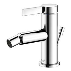 Keuco Einhebelmischer für Bidet IXMO 59509 m.Zug.-Ablgrt. Pure, Rosette r/e verchromt