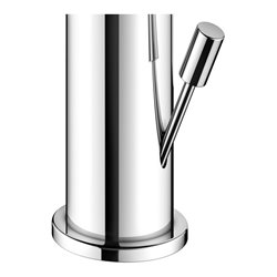 Keuco Einhebelmischer für Bidet IXMO 59509 m.Zug.-Ablgrt. Pure, Rosette r/e verchromt