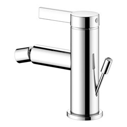 Keuco Einhebelmischer für Bidet IXMO 59509 m.Zug.-Ablgrt. Pure, Rosette r/e verchromt