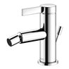 Keuco Einhebelmischer für Bidet IXMO 59509 m.Zug.-Ablgrt. Pure, Rosette r/e verchromt