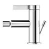 Keuco Einhebelmischer für Bidet IXMO 59509 m.Zug.-Ablgrt. Pure, Rosette r/e verchromt