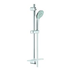 Grohe Brausegarnitur Euphoria 110 Champagne chr, 3 S.-Arten, mit Brausestange 60cm