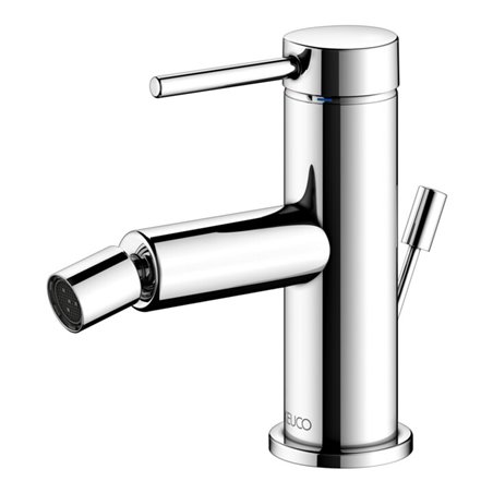 Keuco Einhebelmischer für Bidet IXMO 59509 m.Zug.-Ablgrt. Soft, Rosette r/e verchromt