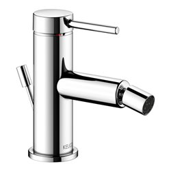 Keuco Einhebelmischer für Bidet IXMO 59509 m.Zug.-Ablgrt. Soft, Rosette r/e verchromt