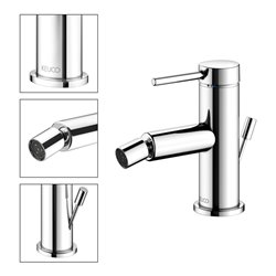 Keuco Einhebelmischer für Bidet IXMO 59509 m.Zug.-Ablgrt. Soft, Rosette r/e verchromt