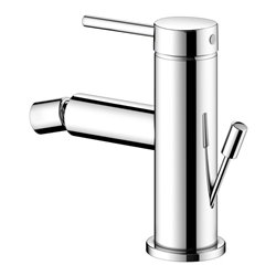 Keuco Einhebelmischer für Bidet IXMO 59509 m.Zug.-Ablgrt. Soft, Rosette r/e verchromt