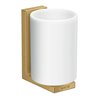 hansgrohe Zahnputzbecher Axor Uni. Rectangular Glas, Wandmontage, brushed gold optic