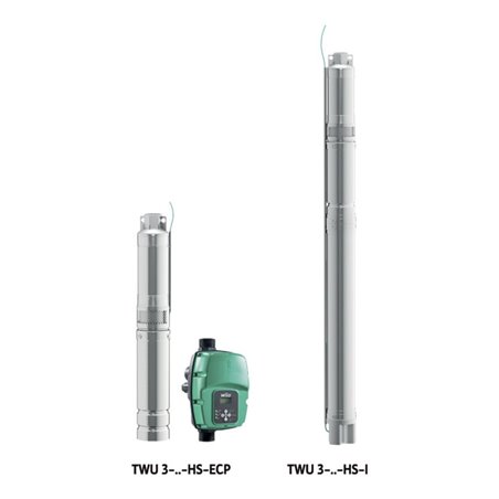 Wilo Unterwassermotorpumpe Sub TWU 3-0204-HS-I, 0,9 kW, Rp 1