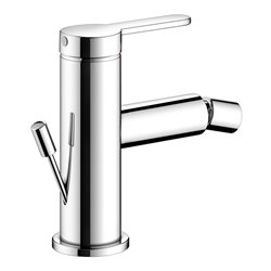 Keuco Einhebelmischer für Bidet IXMO 59509 m.Zug.-Ablgrt. Flat, Rosette r/e verchromt