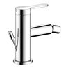 Keuco Einhebelmischer für Bidet IXMO 59509 m.Zug.-Ablgrt. Flat, Rosette r/e verchromt