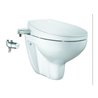 Grohe Dusch-WC Aufsatz Bau Keramik 3-in-1 Set, Sitz mit Deckel, alpinweiß