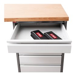 STIER Werkbank Premium mit 5 Schubladen TxH 700x890mm