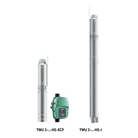 Wilo Unterwassermotorpumpe Sub TWU 3-0205-HS-I, 0,9 kW, Rp 1