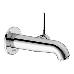 Keuco EHM IXMO Soft Ausl. 165mm, verchromt, Wandmont., rd Ros.