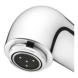 Keuco EHM IXMO Soft Ausl. 165mm, verchromt, Wandmont., rd Ros.