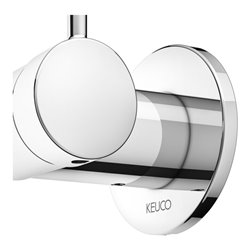 Keuco EHM IXMO Soft Ausl. 165mm, verchromt, Wandmont., rd Ros.