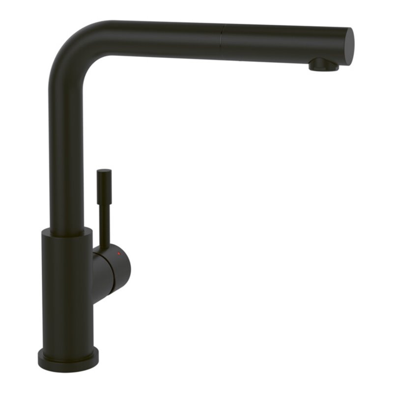 V&B Spültisch-Einhebelmischer Steel Expert Compact-Window 45x275mm, matt Black