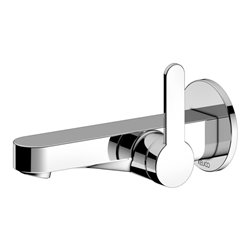 Keuco EHM IXMO Flat Ausl. 165mm, verchromt, Wd-mont., rd Ros.