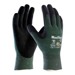 Schnittschutzhandschuhe MaxiFlex® Cut™ 34-8743 grün/schwarz EN 388 PSA II