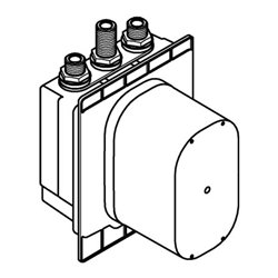 Grohe UP-Einbaukörper Eurosmart CE m therm. Mischer, 6 V Li-Batterie, f Br.