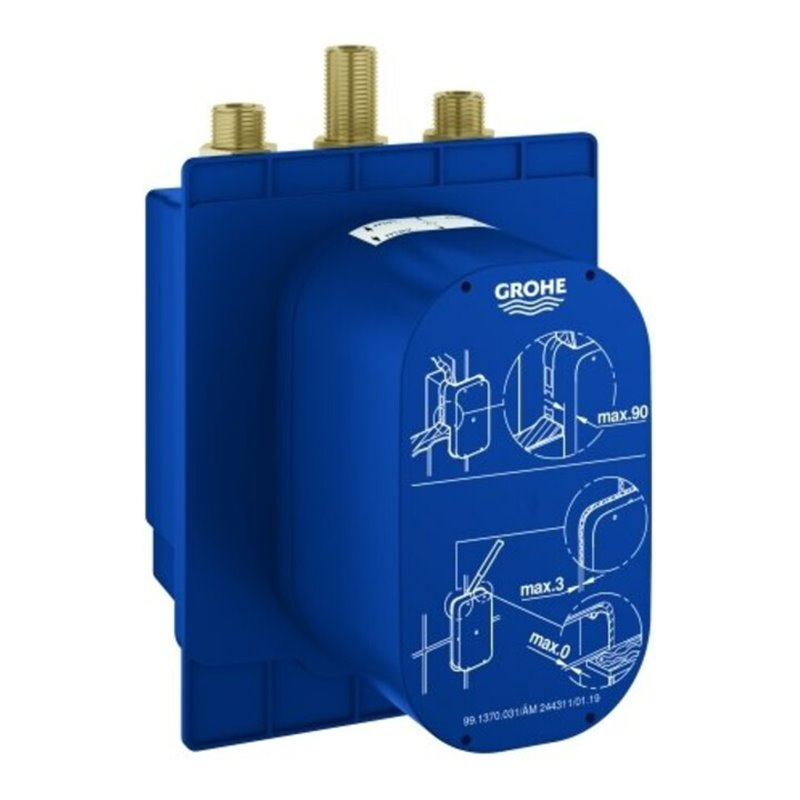 Grohe UP-Einbaukörper Eurosmart CE m Trafo, f Br., m thermost. Mischeinr.