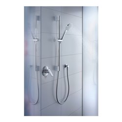 Duravit Wandanschlussbogen DN 15, o. Handbrausenh., Ros. rd, chrom