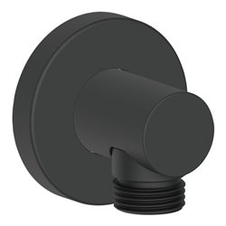 Duravit Wandanschlussbogen DN 15, o. Handbrausenh., Ros. rd, sw m