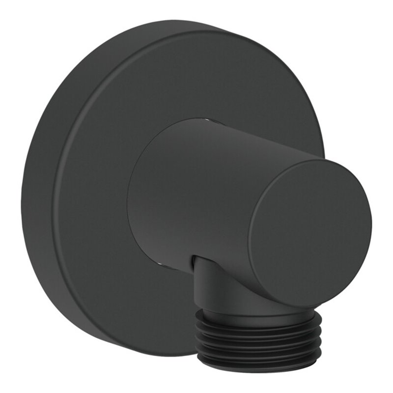 Duravit Wandanschlussbogen DN 15, o. Handbrausenh., Ros. rd, sw m