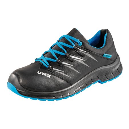 UVEX Halbschuh schwarz/blau uvex 2 trend