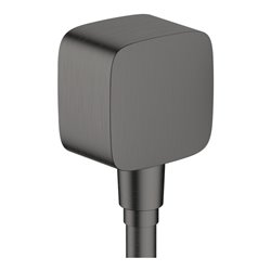 hansgrohe Wandanschluss Fixfit o Kugelg, m RV, brush. bla vc