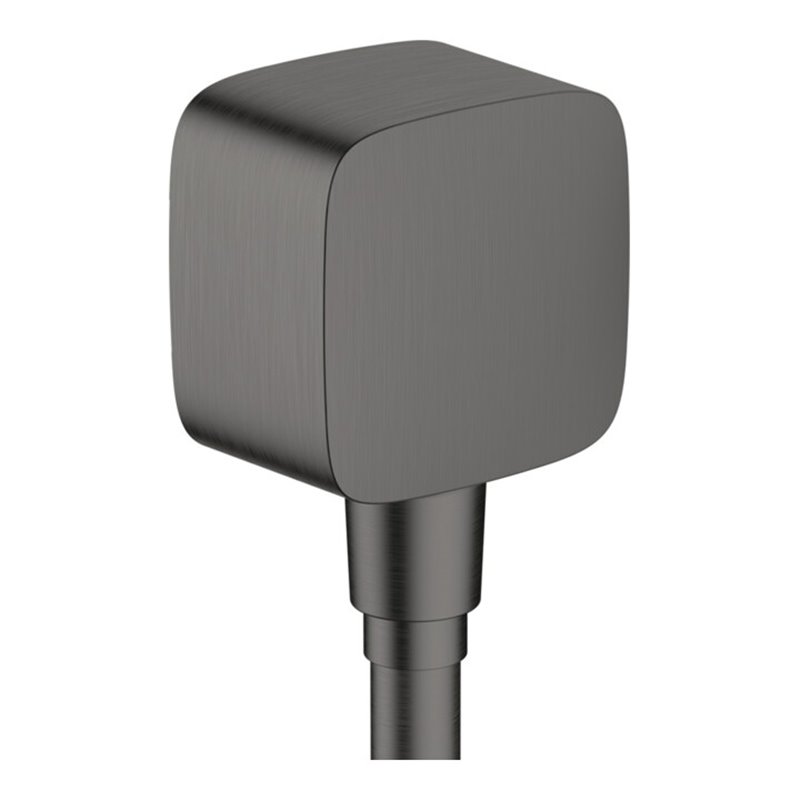 hansgrohe Wandanschluss Fixfit o Kugelg, m RV, brush. bla vc