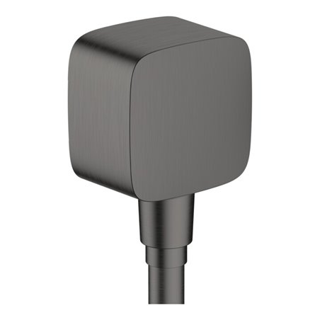 hansgrohe Wandanschluss Fixfit o Kugelg, m RV, brush. bla vc