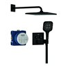 Grohe Unterputz-Duschsystem Grohtherm SmartControl 34865 THM eck. Form 2 ASV phantom black
