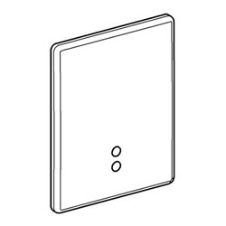 Grohe Frontplatte Tectron Skate 42191 edelstahl