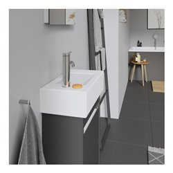 Duravit Möbel-Handwaschbecken Vero 50x25cm, m ÜL, HLB, Hahnloch links, weiß