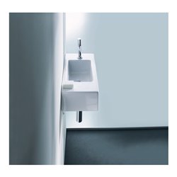 Duravit Möbel-Handwaschbecken Vero 50x25cm, m ÜL, HLB, Hahnloch links, weiß