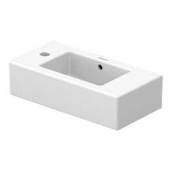 Duravit Möbel-Handwaschbecken Vero 50x25cm, m ÜL, HLB, Hahnloch links, weiß
